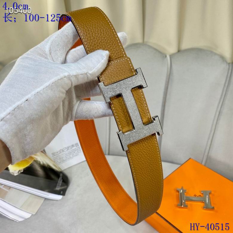 Iconic Reversible Leather Belt