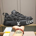 Black Chunky Sneakers