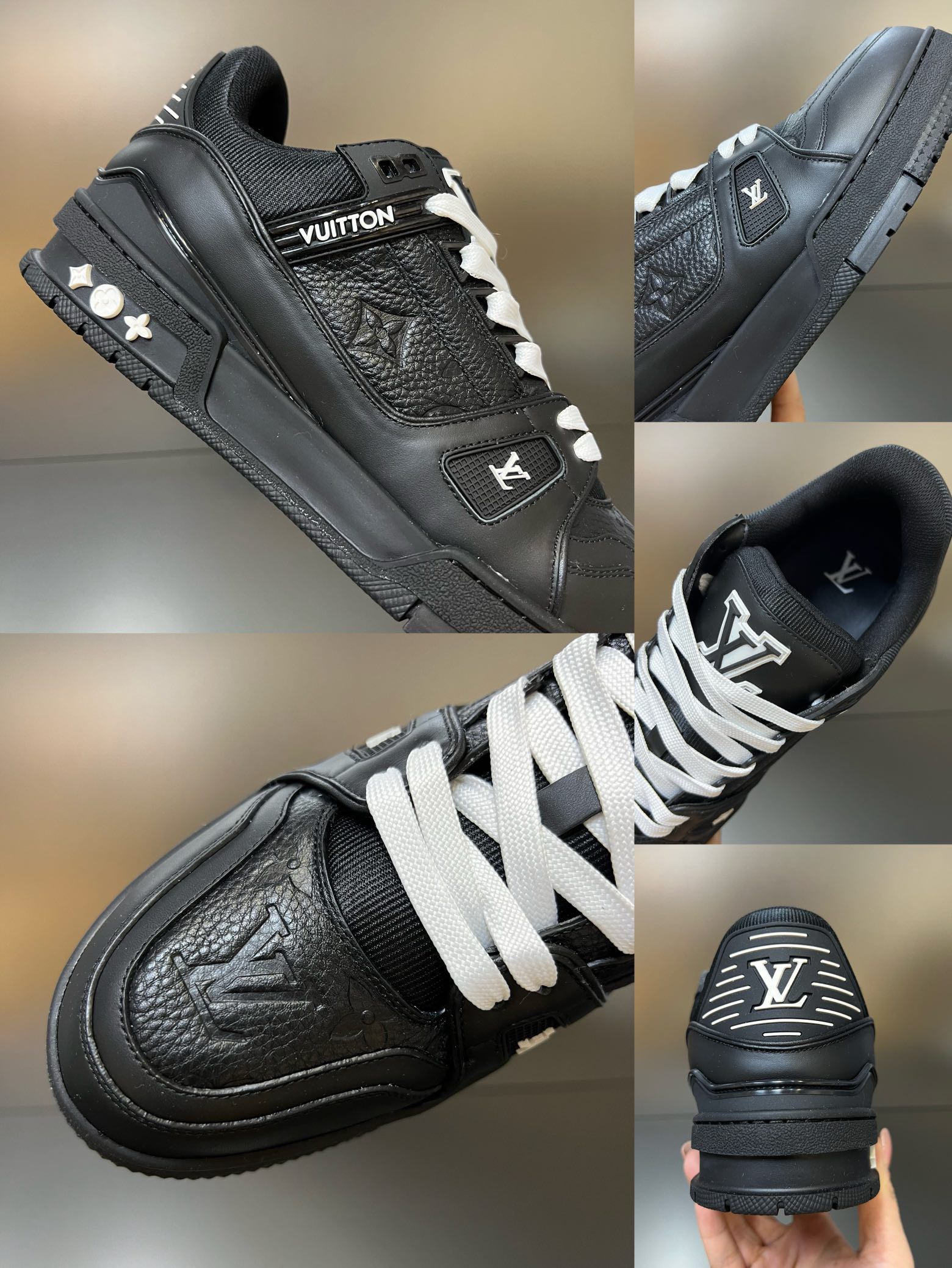 Luxury Vintage-Inspired Trainers